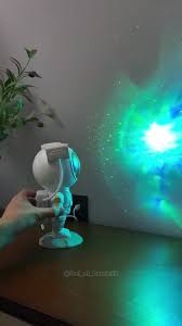 Astronaut Galaxy Projector - 360 Magnetic Head Rotation, Remote Control